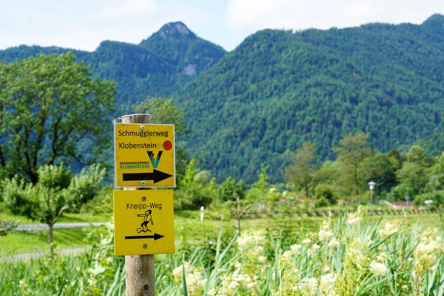 Der Kneipp-Rundweg ist durchgängig beschildert