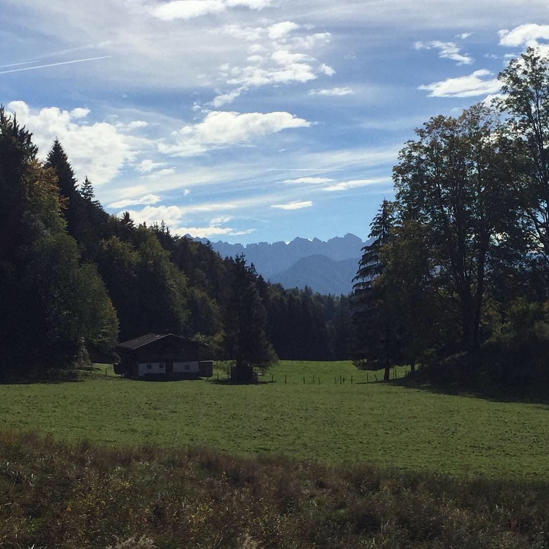 Blick auf Kaisergebirge