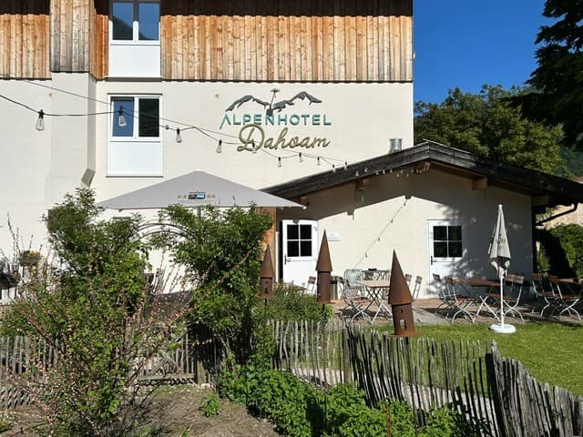 Alpenhotel Dahoam Garten