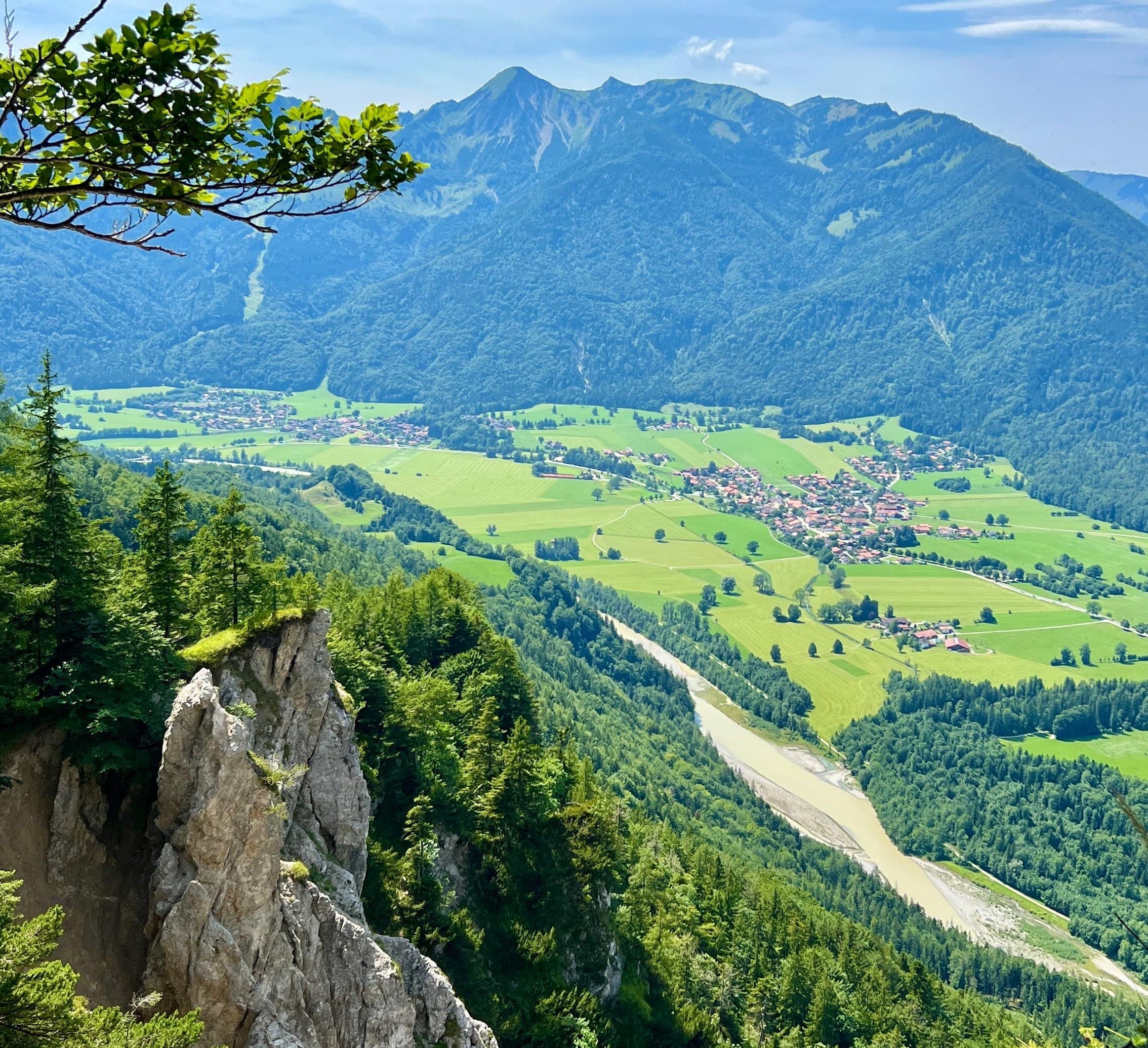 Blick auf Schleching
