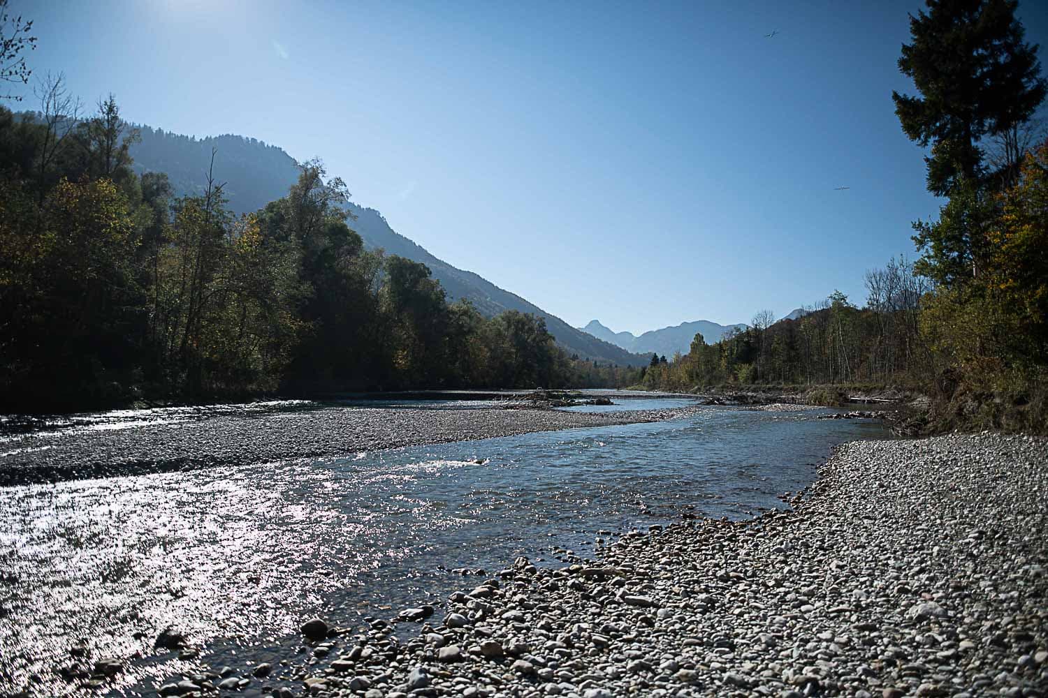 Sommer im Achental, die Tiroler Ache