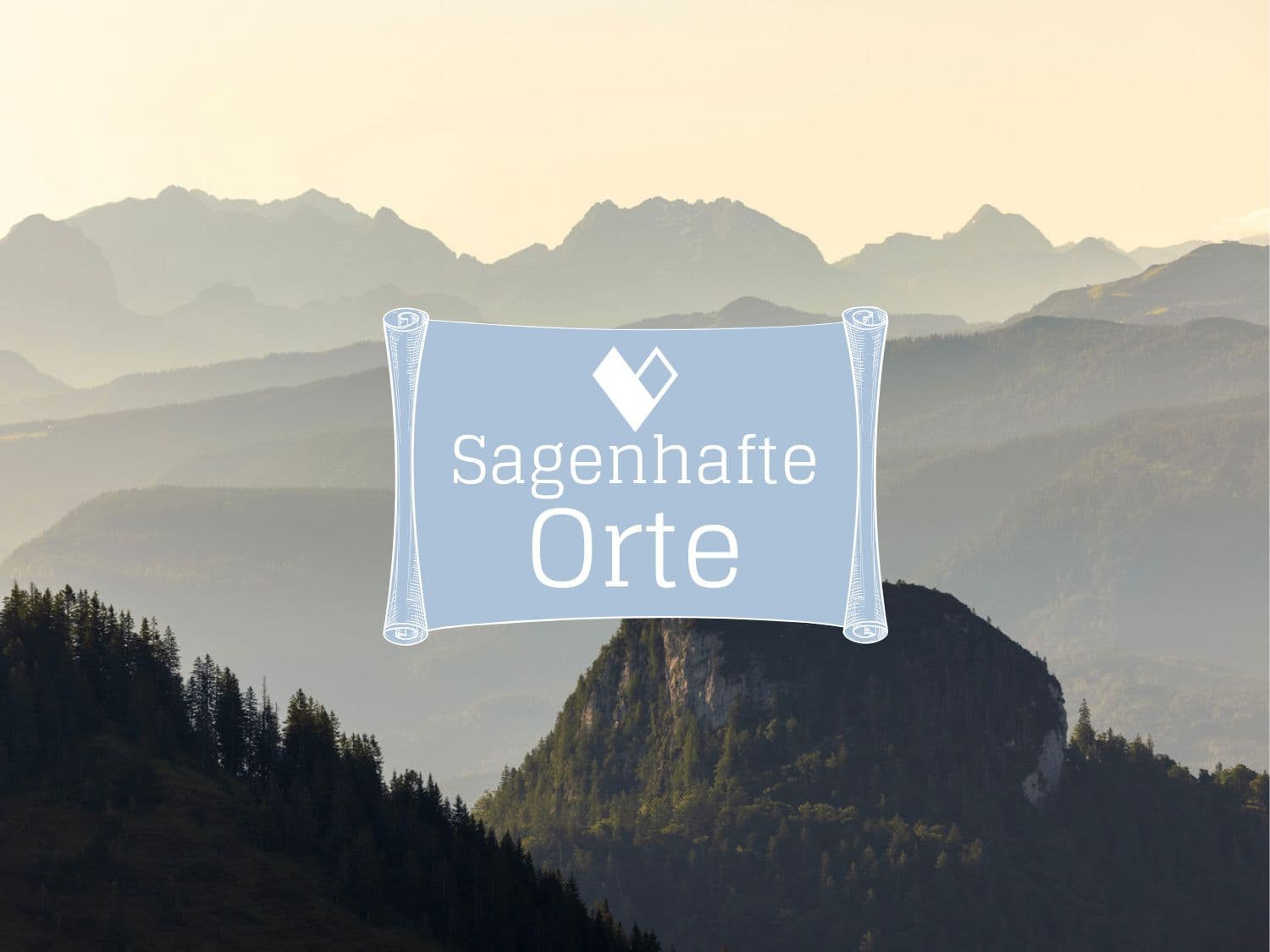 Achental, Sagenhafte Orte