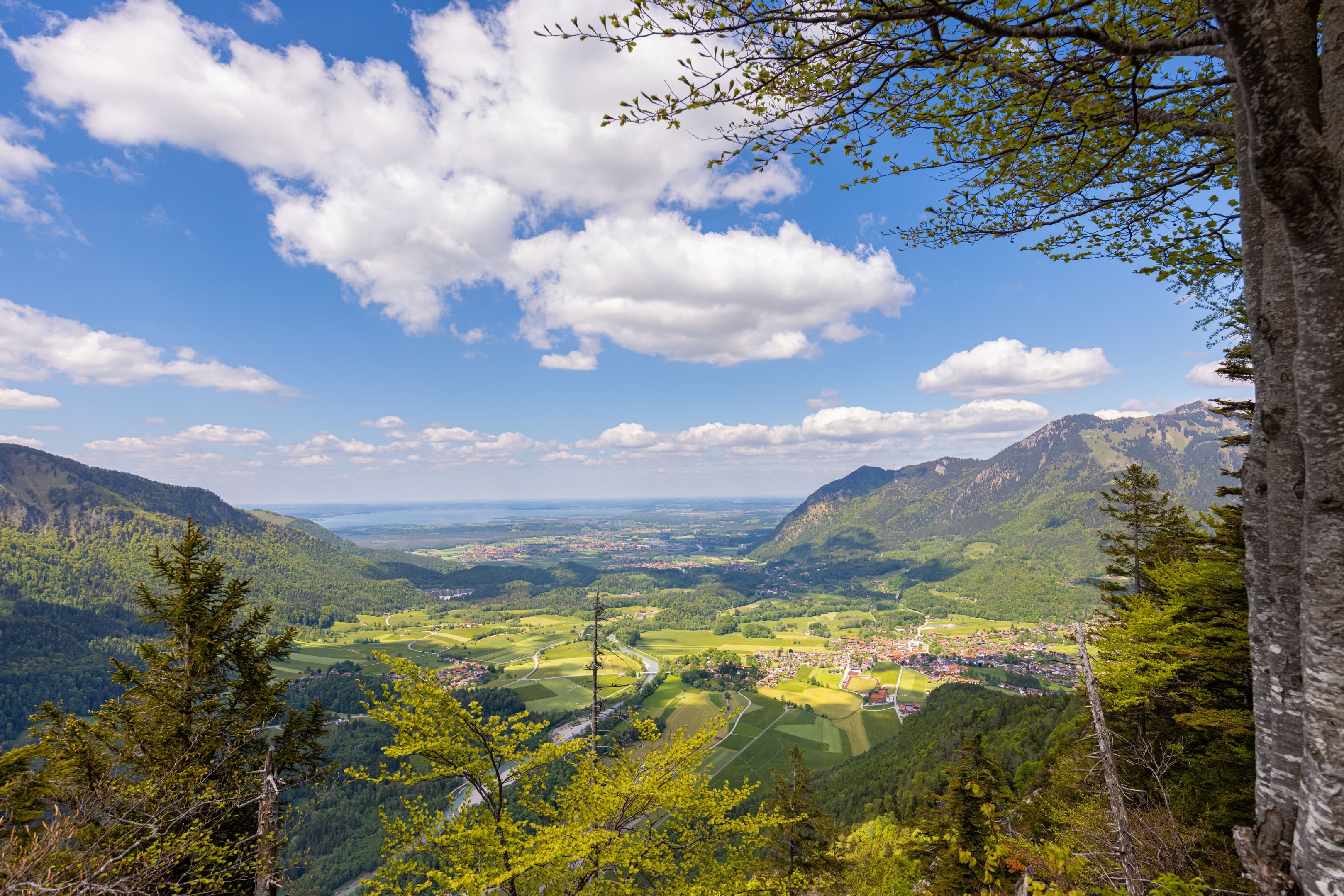 Ausblick zum Chiemsee